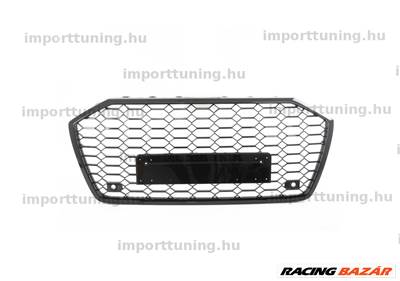 Audi A6 C8 2019- Fényes Fekete Hűtőrács