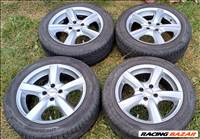 Opel 4x100 16" Alufelni szett eladó! 205/55 R16 gumival!