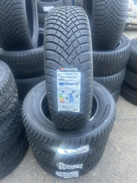 4db 195/65×15″ Hankook téli új gumiabroncs. (3691380) 1. kép