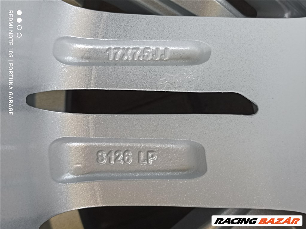 5x114,3 17" TFT 'Vanadium' Silver használt alufelni garnitúra 7. kép