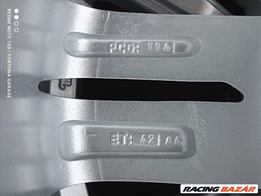 5x114,3 17" TFT 'Vanadium' Silver használt alufelni garnitúra 8. kép