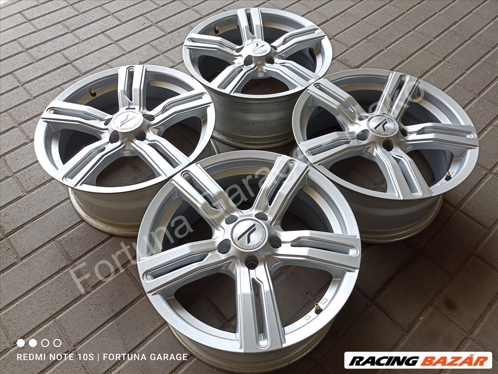 5x114,3 17" TFT 'Vanadium' Silver használt alufelni garnitúra 2. kép
