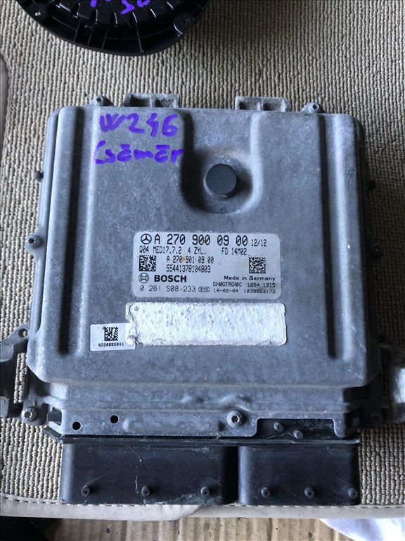 Mercedes Benz A , B , CLA , GLA motorvezérlő a2709000900 1. kép