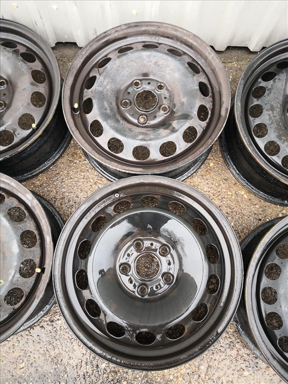 5x112 16 gyári lemezfelni audi,skoda,Volkswagen 38000ft a 4db/14/ 1. kép