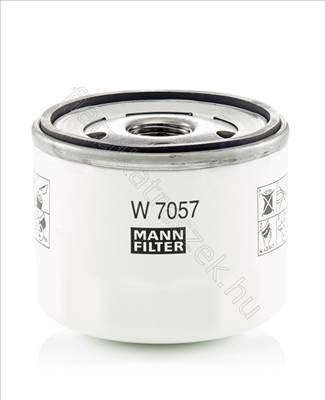 olajszűrő -  - W 7057, W7057 -  - MANN-FILTER Egyéb W7057