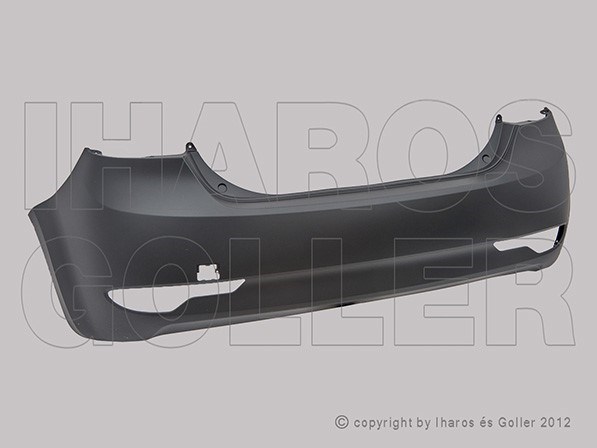 Kia Ceed 2009-2012 - Hátsó lökhárító alapozott, 5 ajtós 1. kép