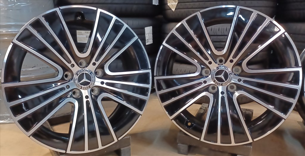 Gyári Mercedes W214 E klasse alufelnik 5x112 8x18 ET32,5 4db 4. kép