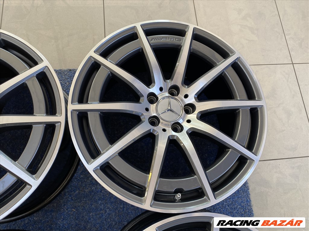 (3711) Mercedes 19 gyári alufelni felni, 5x112, E63 AMG 7. kép