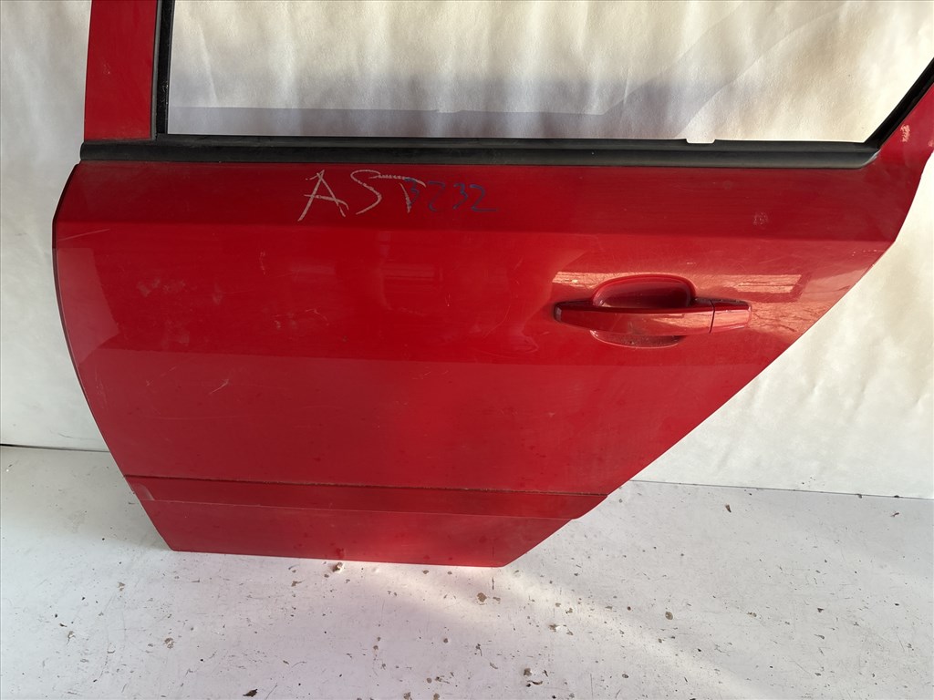 13232 Opel Astra H Bal hátsó Ajtó Piros 5 ajtós 3. kép