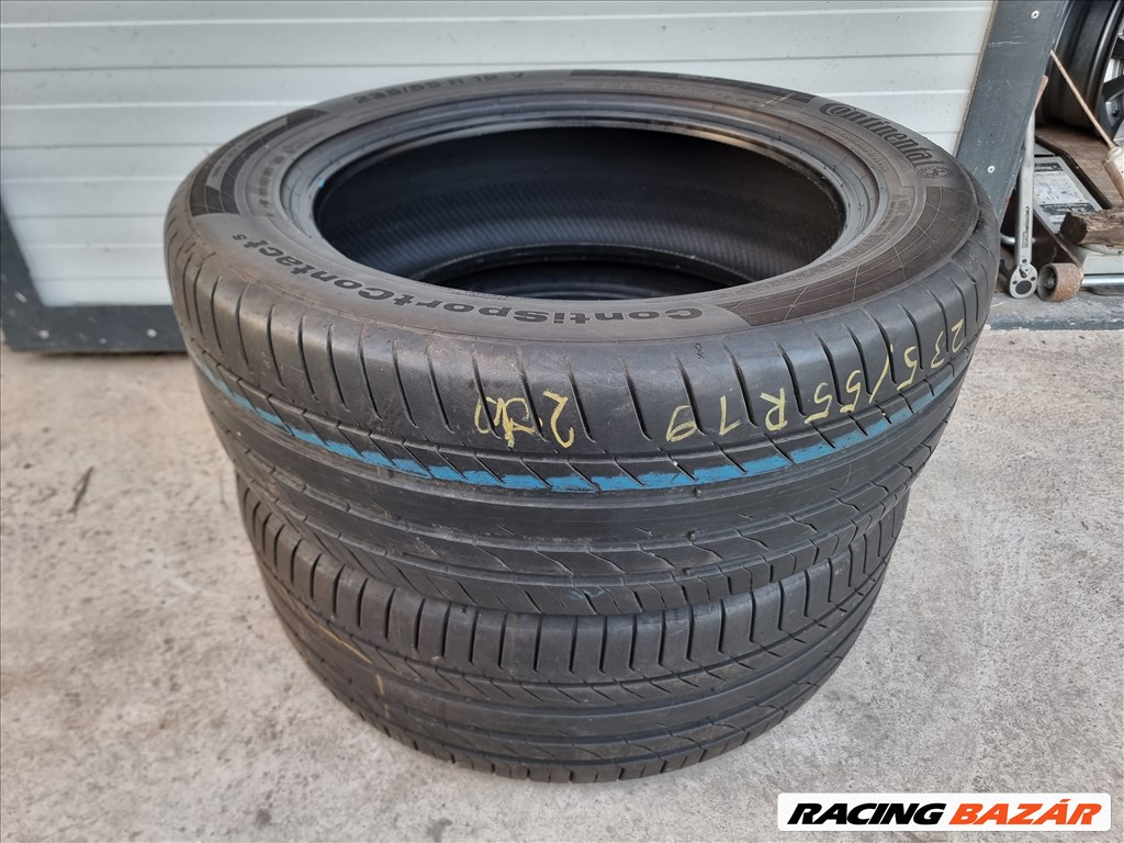 235/55R19 Continental 2db nagyon jó állapotban eladó! 2. kép
