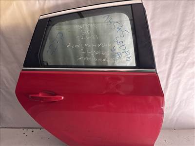 13545 Opel Astra J sedán Bal hátsó Ajtó Piros