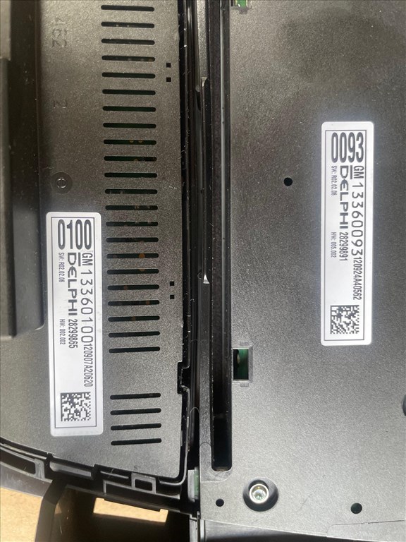 Opel Astra J  Multimédia vezérlő GM13360093 2. kép