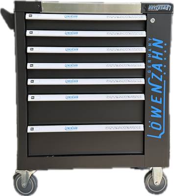 Löwenzahn műhelykocsi szerszámokkal