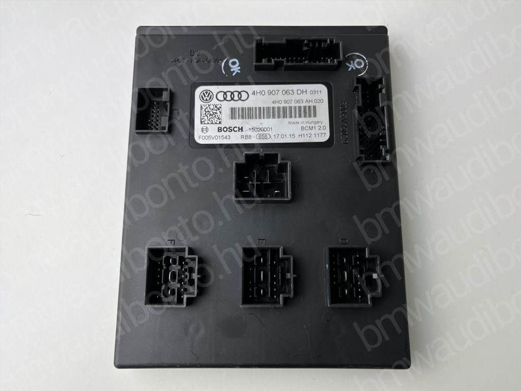 AUDI A6 C7 (4G2, 4GC) Komfort vezérlőegység/modul (4H0907063DH) 1. kép