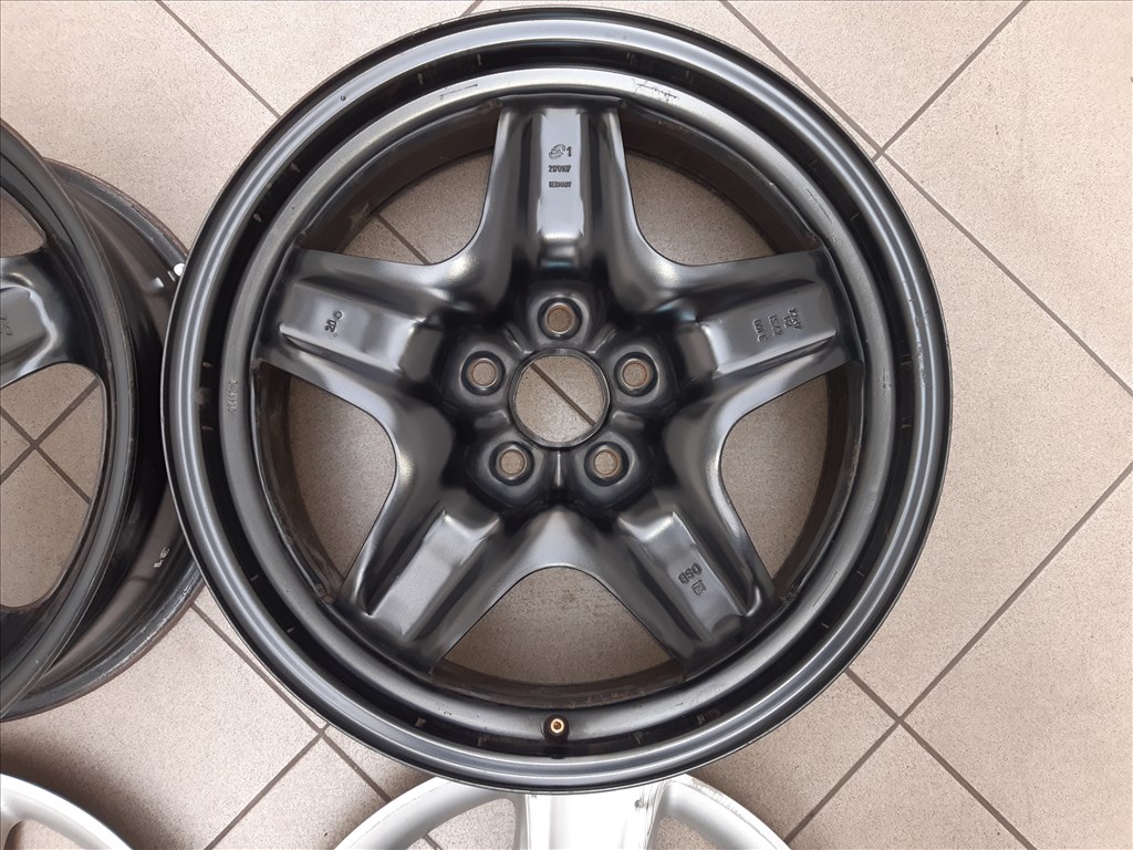  1 vagy 2 db Opel gyári struktur lemezfelni 7x17 ET42 Astra  3. kép