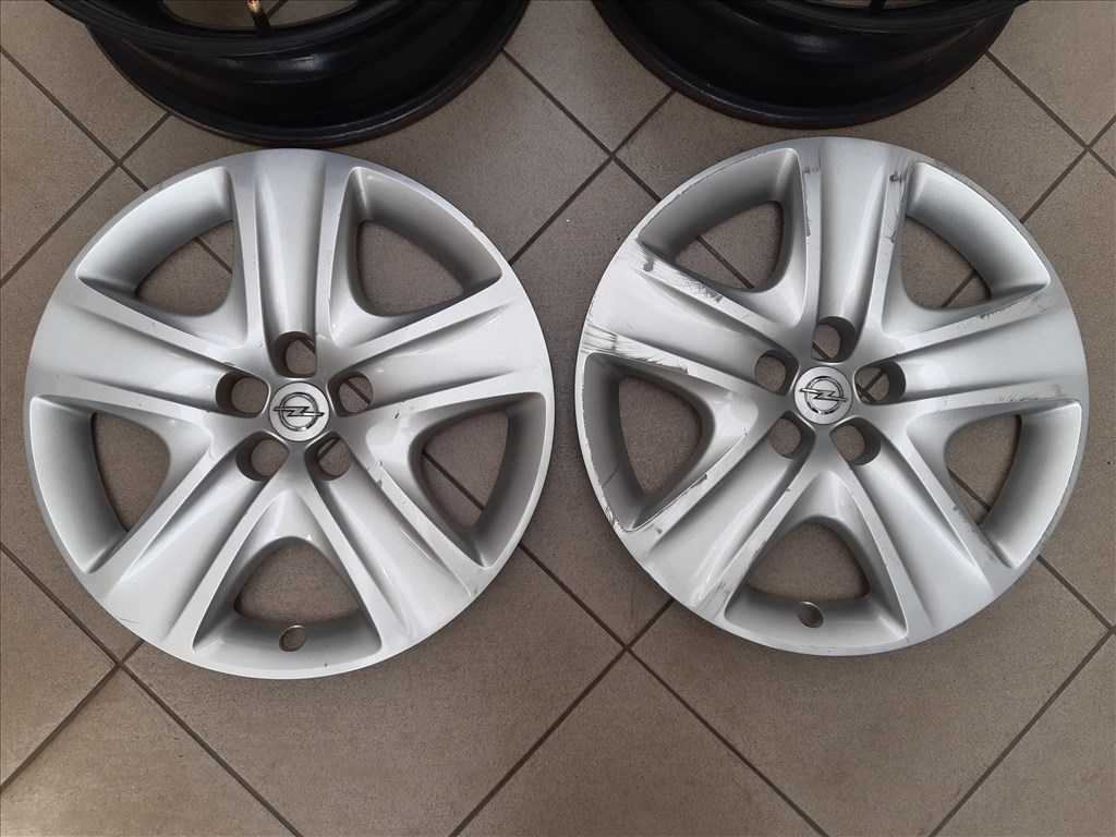  1 vagy 2 db Opel gyári struktur lemezfelni 7x17 ET42 Astra  5. kép
