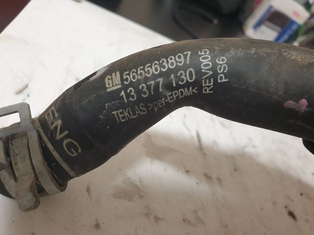 Opel Astra K 1.6 CDTI Vízcső B16dth B16dte B16dtl  13377130 3. kép