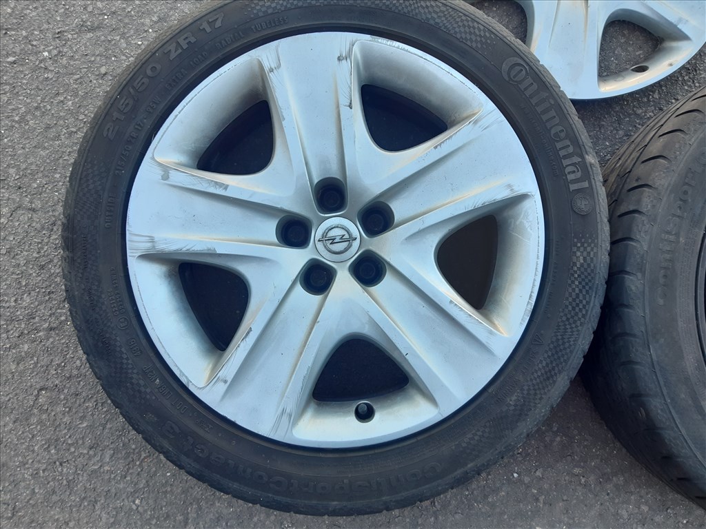  1 vagy 2 db Opel gyári struktur lemezfelni 7x17 ET42 Astra  7. kép
