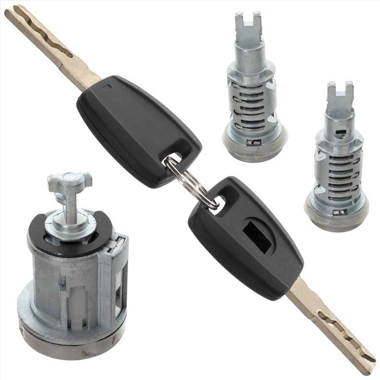 Fiat Ducato ajtózár zárbetét és gyújtáskapcsoló betét szett (kulccsal) 2006– 1. kép