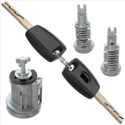 Fiat Ducato ajtózár zárbetét és gyújtáskapcsoló betét szett (kulccsal) 2006–