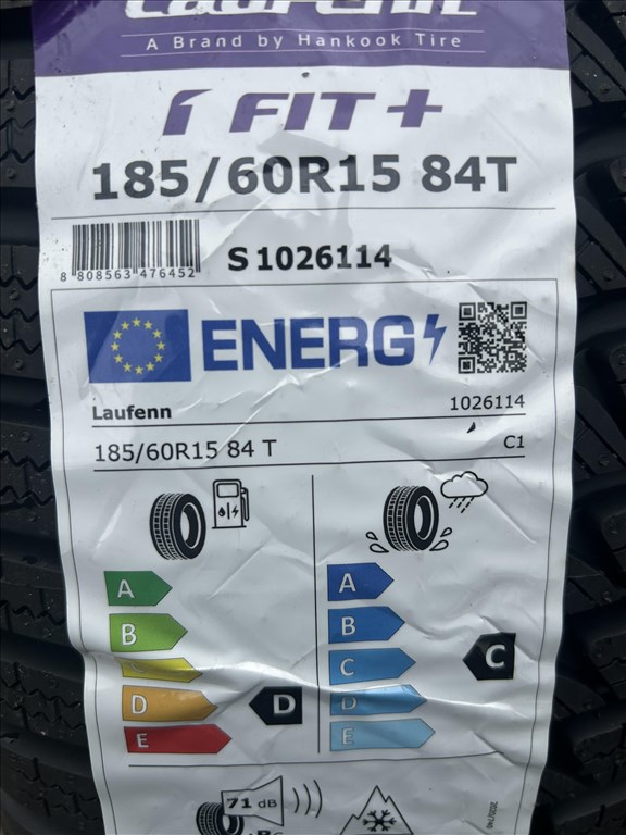 4db 185/60×15″ Laufenn téli új gumiabroncs. (3688637) 2. kép