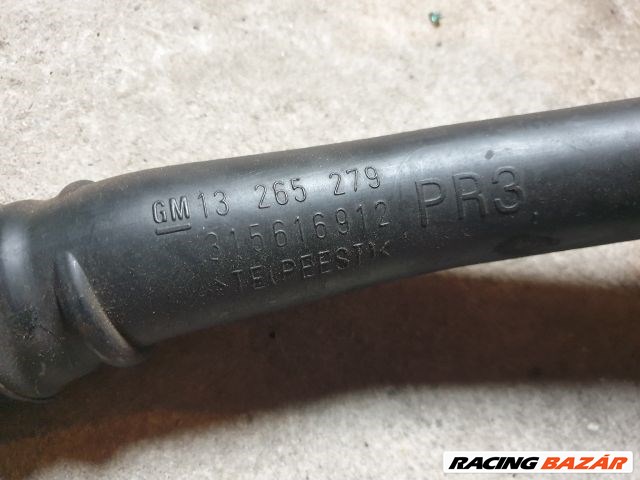 Opel Astra J 1.3 CDTI Intercooler cső A13dtc  13165279 3. kép