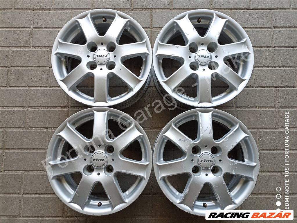 4x108 15" Rial 'Flair' használt alufelni garnitúra 1. kép