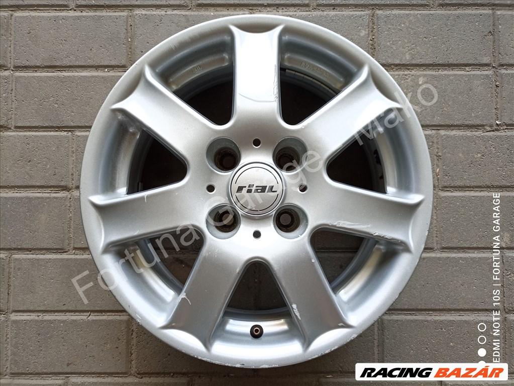 4x108 15" Rial 'Flair' használt alufelni garnitúra 5. kép
