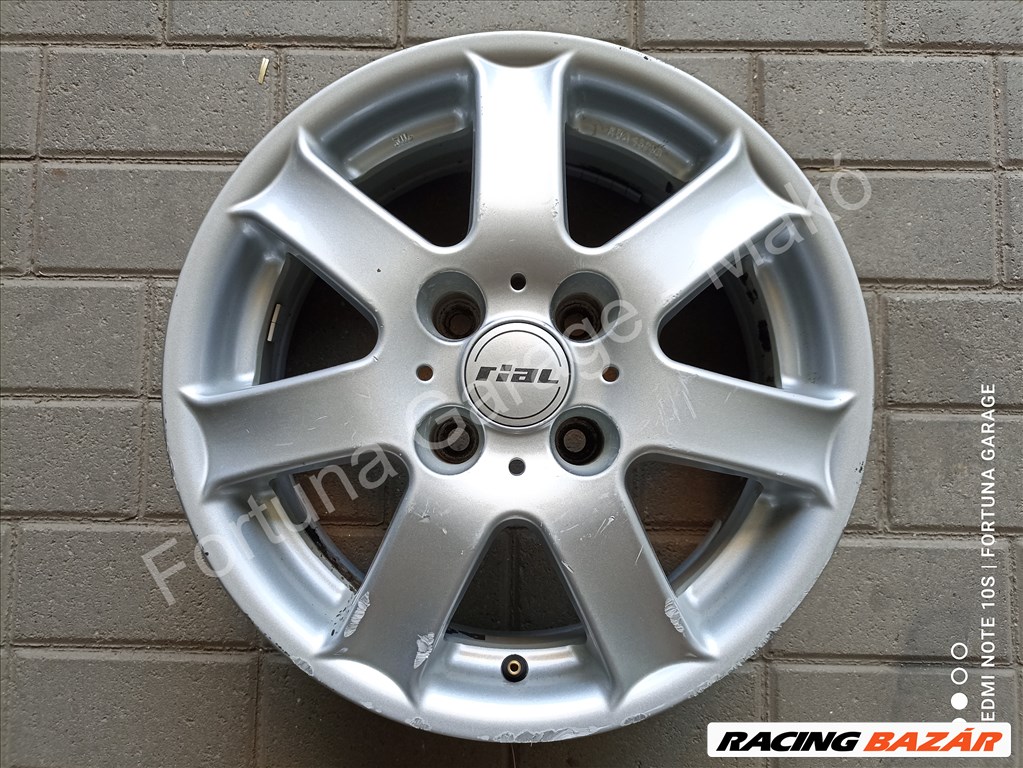 4x108 15" Rial 'Flair' használt alufelni garnitúra 6. kép