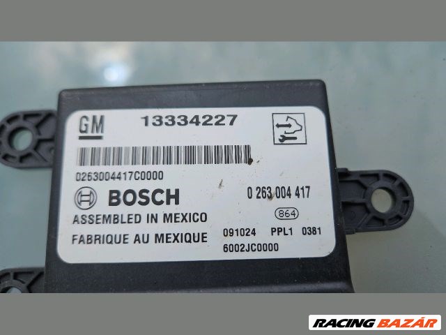 Opel Astra J Tolatóradar elektronika  13334227 3. kép