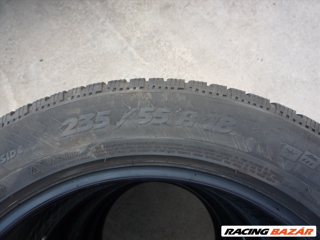 235/55R18 Michelin téli gumi 2db olcsón eladó! 5. kép