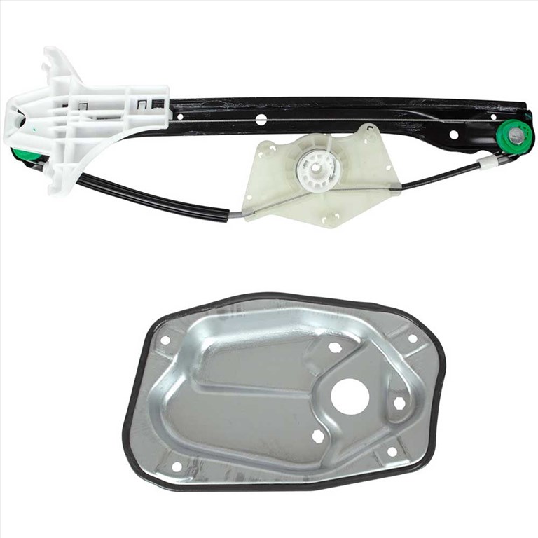 VW Jetta IV bal hátsó ablakemelő szerkezet panellel 2010- 1. kép