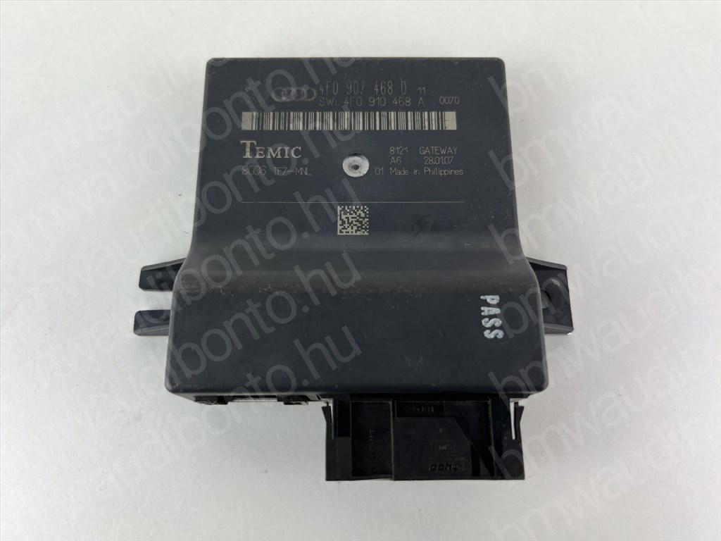 AUDI A6 C6 (4F2) Gateway elektronika (4F0907468D) 1. kép