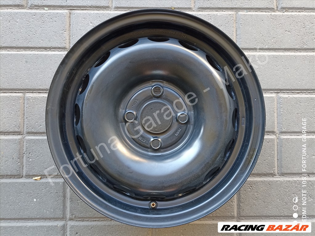 4x100 14" Toyota / Citroen / Peugeot újszerű lemezfelni garnitúra (639) 2. kép