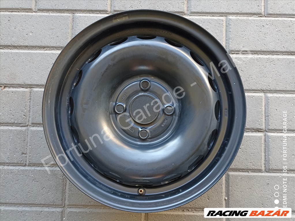 4x100 14" Toyota / Citroen / Peugeot újszerű lemezfelni garnitúra (639) 3. kép