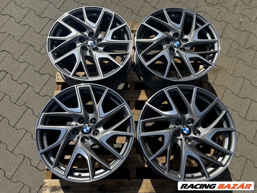R19 5x112 Original Bmw Styling 487  2er F45 F46   8J ET57 OE 6855096 - gyári új alufelnik 2. kép