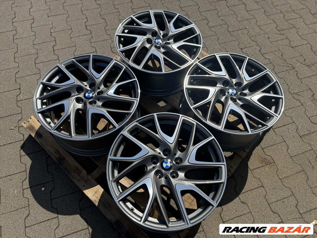 R19 5x112 Original Bmw Styling 487  2er F45 F46   8J ET57 OE 6855096 - gyári új alufelnik 5. kép