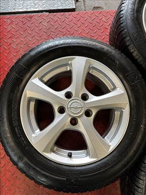  5x110 MSW 6,5x15" ET38 újszerű alufelni garnitúra Opel, Saab stb...
