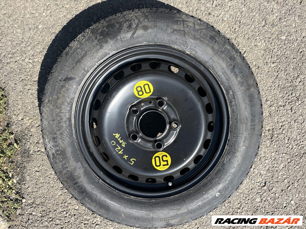  5x120 lyukosztású 15" mankókerék BMW  125/90R15 1. kép