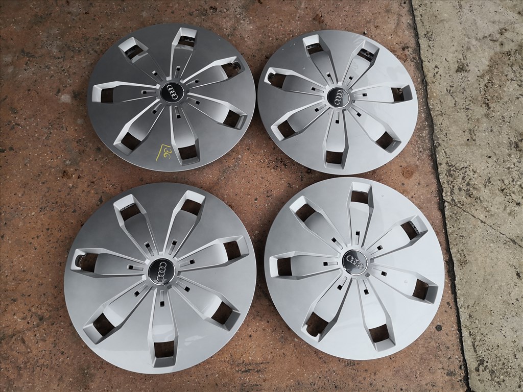16-os Gyári Audi dísztárcsa 20000ft a 4db/36/ 3. kép