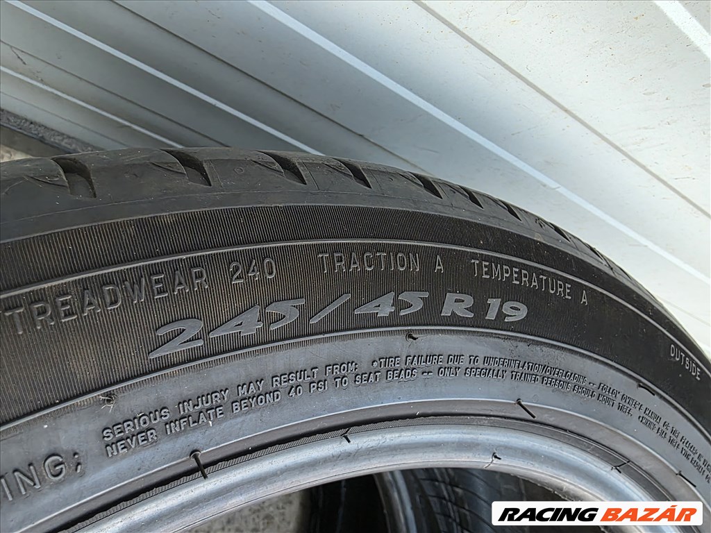 245/45R19 Michelin gumi 2db újszerű állapotban olcsón eladó! 4. kép