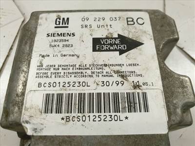 Opel Astra G Légzsák elektronika BC 09229037