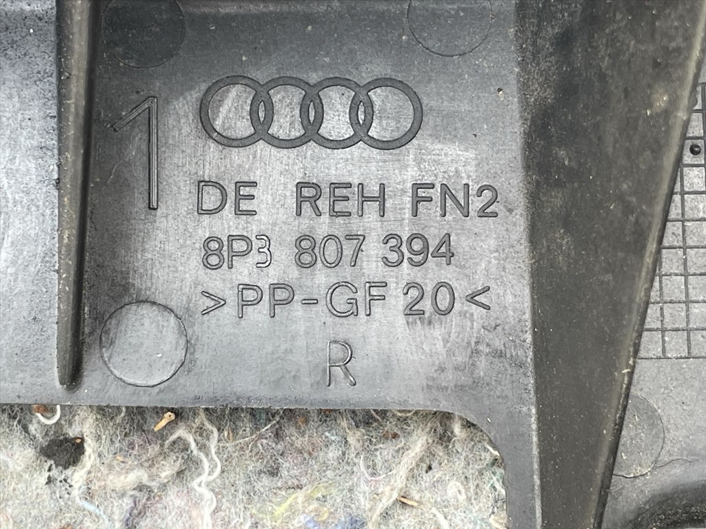 AUDI A3 8P1 Jobb hátsó Oldal Lökhárító Tartó (Műanyag) 014074 3. kép