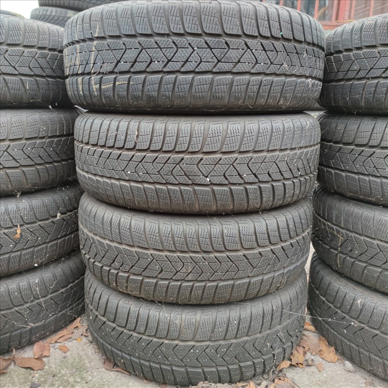 205/50 R17 Pirelli téli gumi 5x112 17 Gyári Volkswagen alufelni 190000ft a 4db/133/ 2. kép