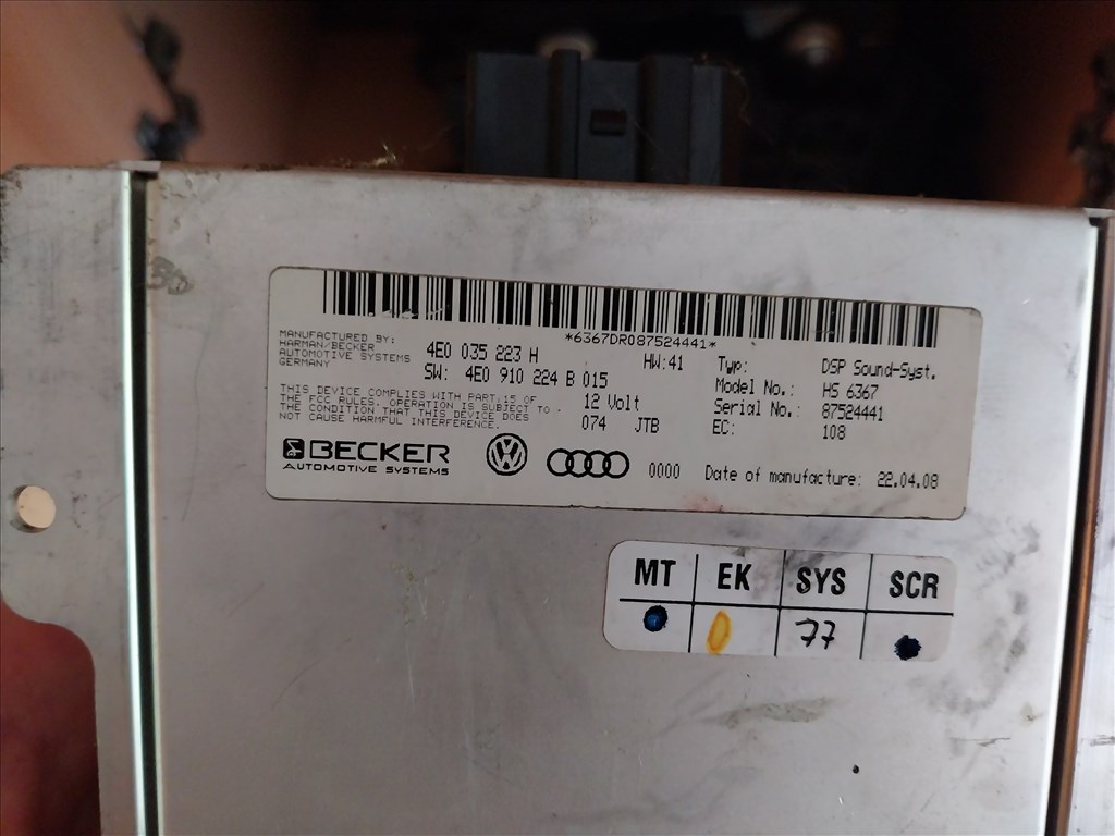 Audi A5 multimédia, komplett 8. kép