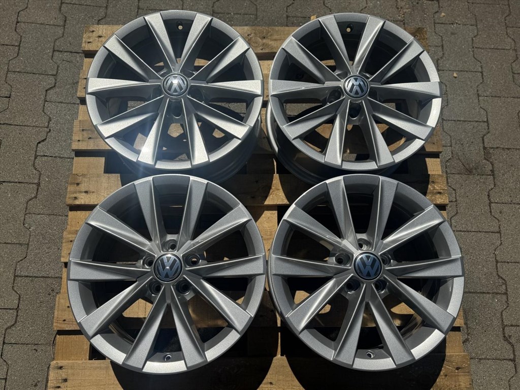 R17 5x112 Original Volkswagen VW Golf 6 VI 7 VII Valley Sport gyári alufelnik felnik 2. kép