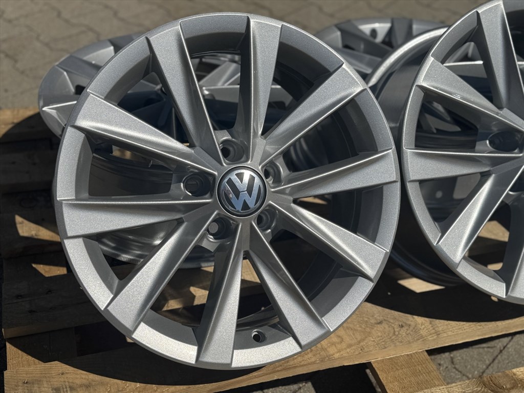 R17 5x112 Original Volkswagen VW Golf 6 VI 7 VII Valley Sport gyári alufelnik felnik 4. kép