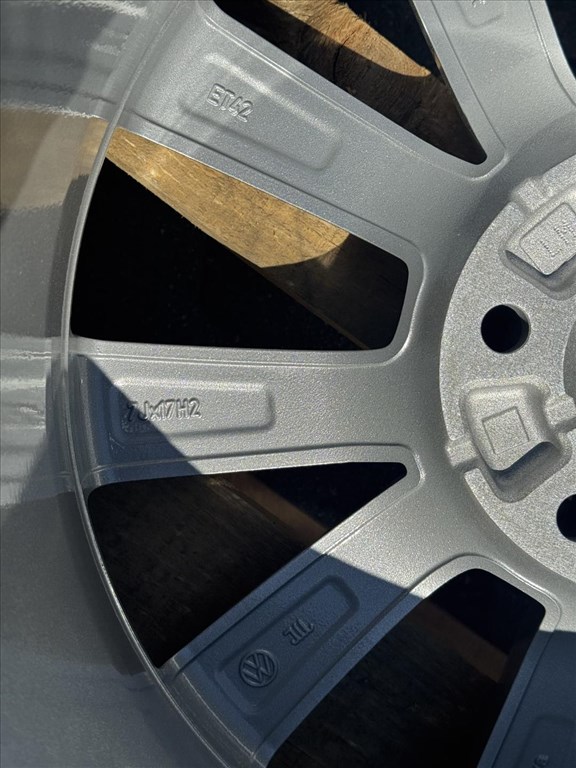 R17 5x112 Original Volkswagen VW Golf 6 VI 7 VII Valley Sport gyári alufelnik felnik 9. kép