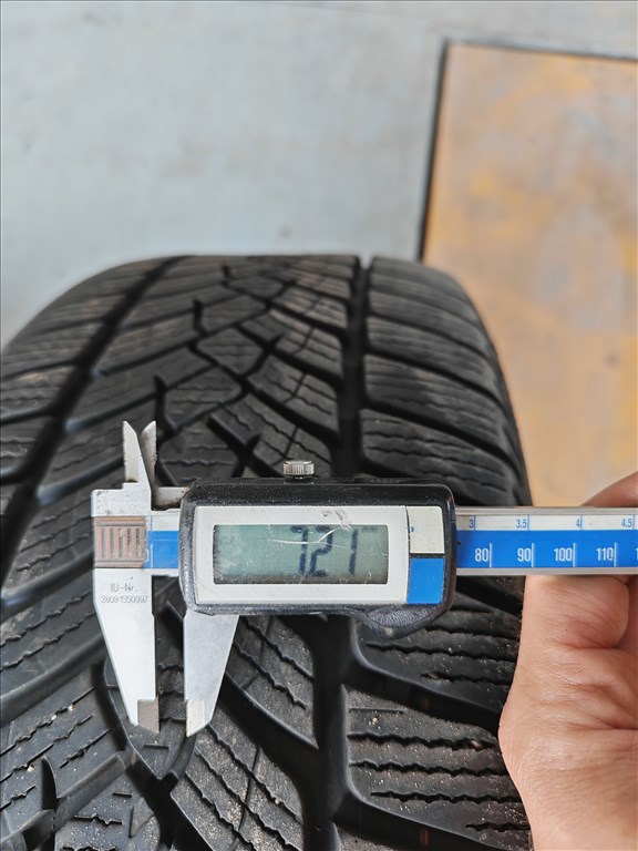 18" 5x112 Skoda "Cassiopeia" gyári alufelni szett téligumikkal! 9. kép