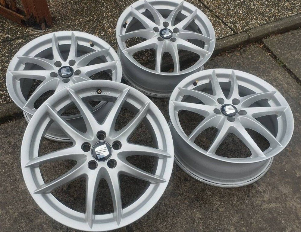 5x100 17 Ronal Seat Cupra alufelni r17 " VW Skoda Audi 2. kép